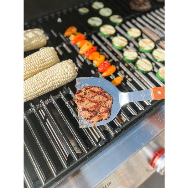 Set köksaccessoar Küchenprofi - 1066732800 - Spatula, Hamburger-Texas, 30cm, rostfritt stål, 30,5x 12x 2cm,
