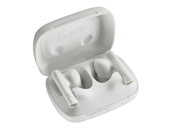 Trådløse hovedtelefoner - Bluetooth - USB-A via Bluetooth-adapter - HP Inc. - Poly Voyager Free 60 UC - Trådløse hovedtelefoner med mikrofon