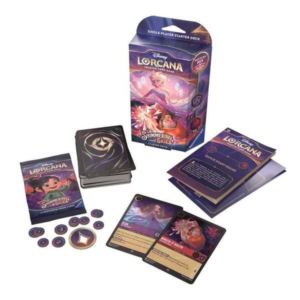 Disney Lorcana: Glittrande Himlar - Startpaket Amethyst