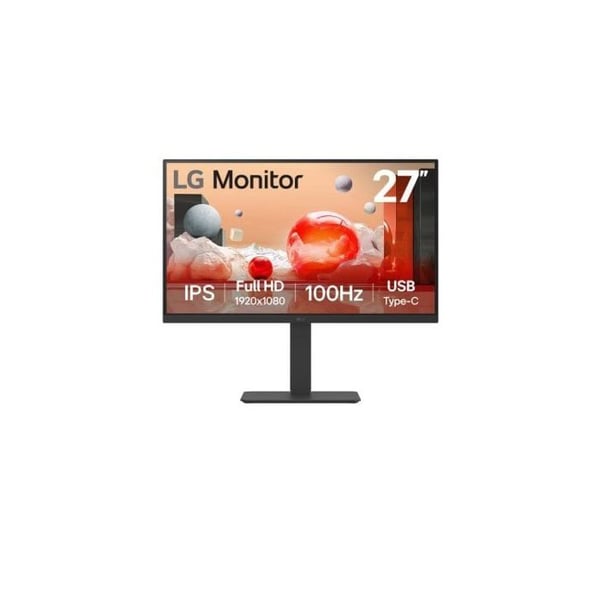 Monitor LG 27? 1080p 100Hz IPS USB-C 65W KVM Högtalare RJ45 VESA Professionell