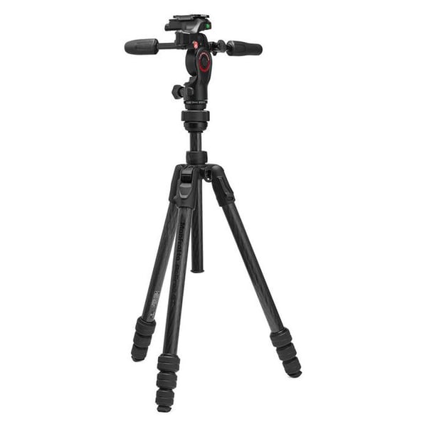 MANFROTTO BEFREE GT PRO Carbon Tripod Kit + 3D kulhuvud