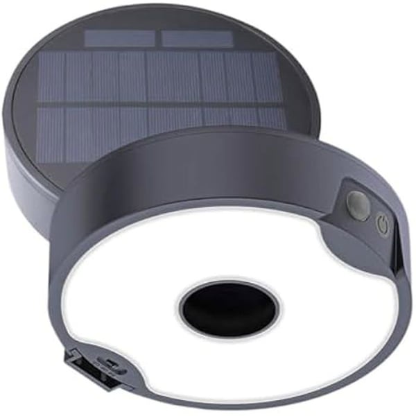 Vägglampa - EDM - 31820 - Polykarbonat ABS - Solenergi - LED