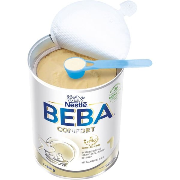BEBA COMFORT 1, spädbarnsmjölk HMO, (6×800 g)