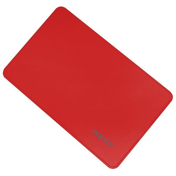 Hölje för hårddisk - approx! APPHDD200 - 2,5" - SATA - Röd