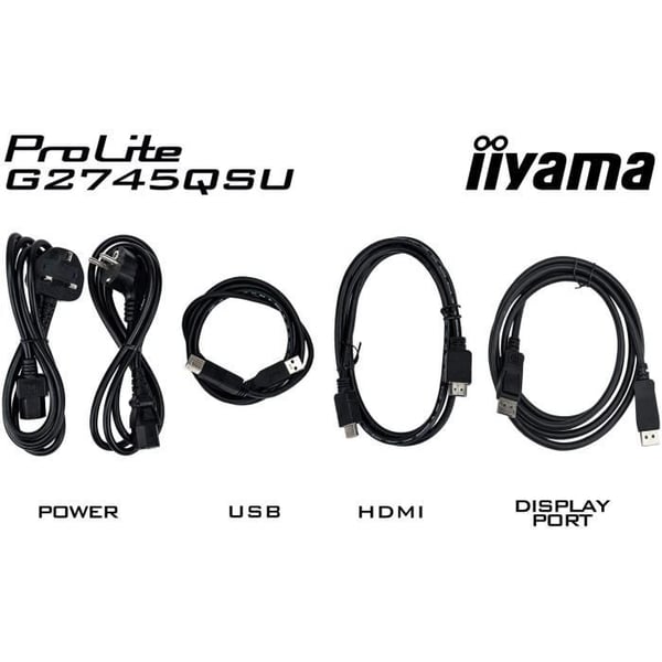 Spelbordsmonitor - IIYAMA - 27" - QHD - 100Hz - IPS-panel - 1ms - G2745QSU-B2