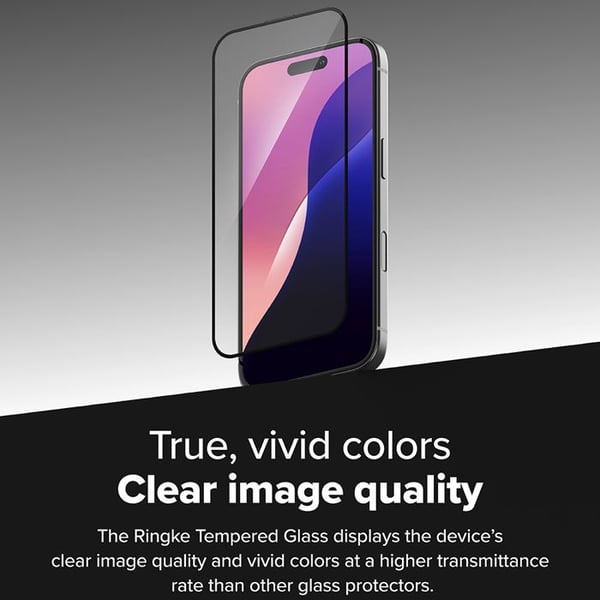 Skyddsskal - RINGKE - Easy Slide - Transparent - Halvstyv - Härdat glas