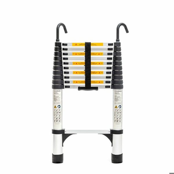 Teleskopstege - INNOVAGOODS - 3,2 m - 10 steg - Aluminium - 150 kg