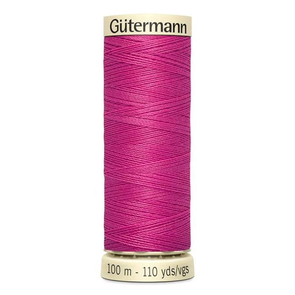 Fil att sy 100% polyester Gutermann 1 spole - Att 733 - stark rosa