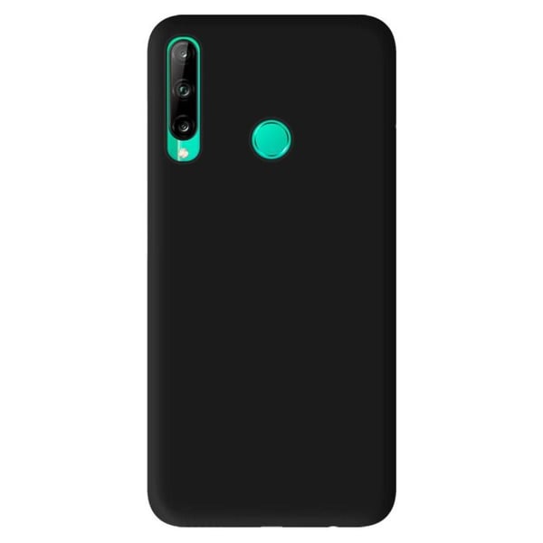 Svart silikonfodral - Kompatibel med Huawei P40 Lite E