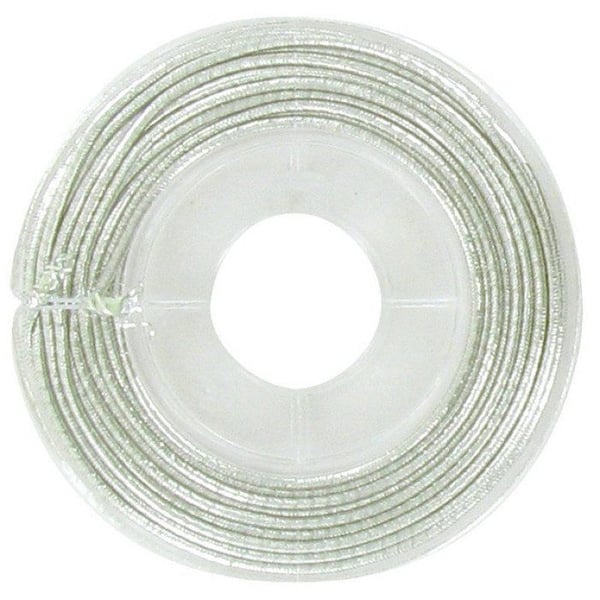 MégaCréa DIY - Elastisk tråd med silveröverdrag 1 mm x 5 m