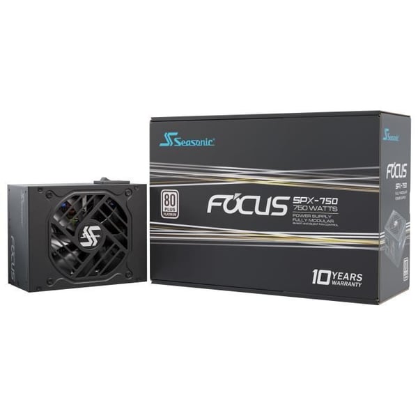 Intern PC-strömförsörjning - SEASONIC - Focus SPX SFX Platinum - 750W (FOCUS SPX 750)