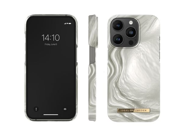 Skal - IDEAL OF SWEDEN - iPhone 14 Pro - Luminous Pearl - Tunn design - Kompatibel med MagSafe