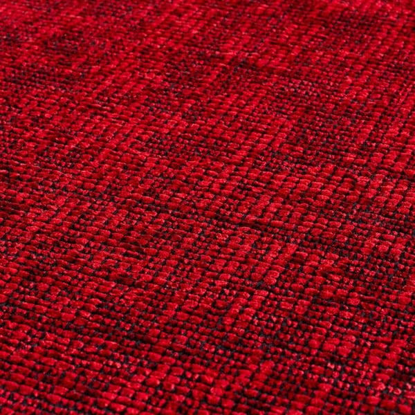 Matta - AYYILDIZ - Vintage kilim - Röd marmorering - Halkfri - Tvättbar - 120x170 cm