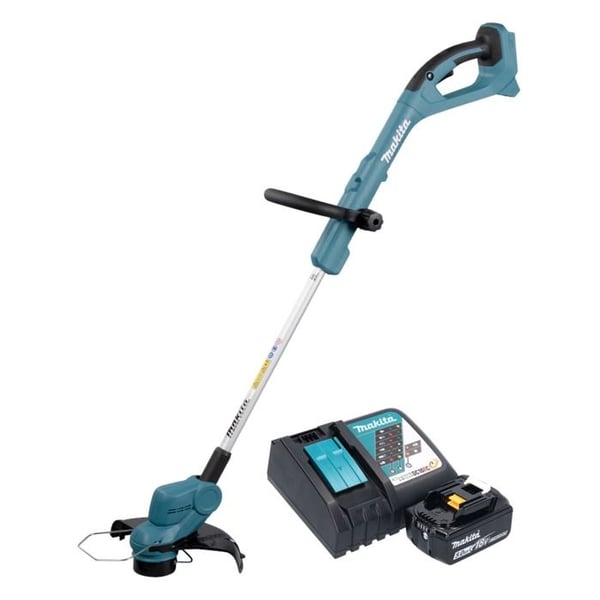 Trådløs græstrimmer - Makita - DUR193RT1 - 18V - 260mm - 5,0Ah batteri inkluderet