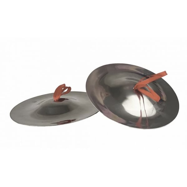 Musikinstrument - EGMONT TOYS - Metallcymbaler - 15 cm - Klar ljud - För barn