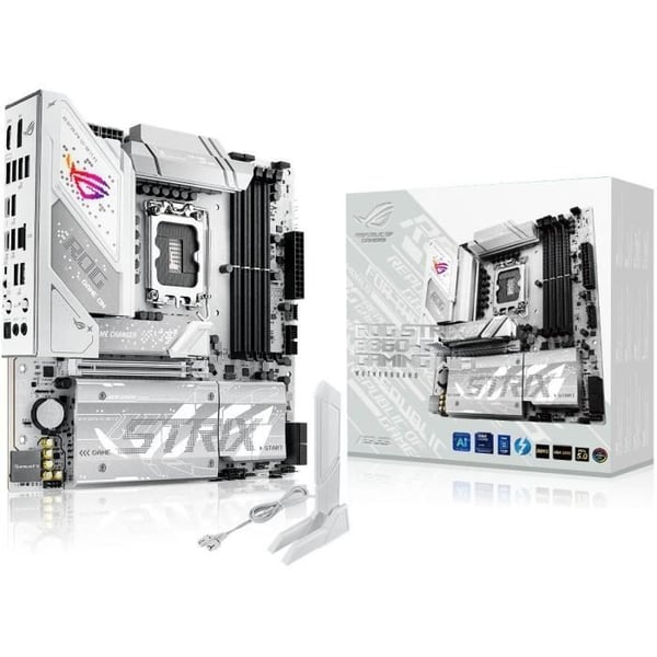 Moderkort - ASUS - ROG STRIX B860-G GAMING WIFI - Intel B860 LGA 1851 (Socket V1) micro ATX