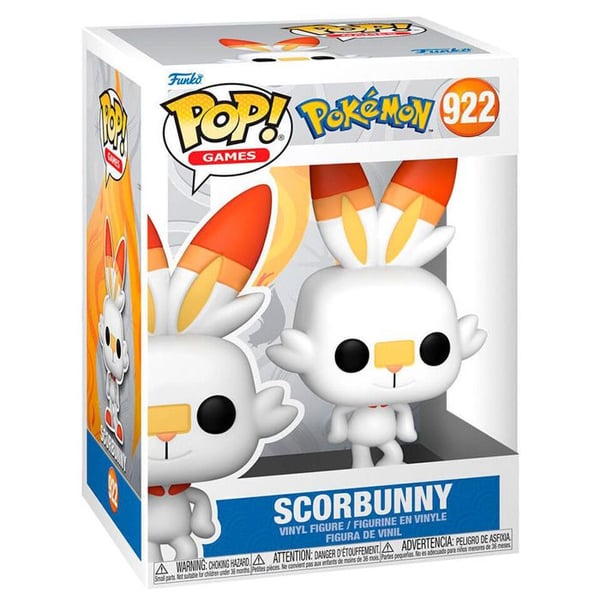 Figurine Funko Pop - FUNKO - Scorbunny - Troget design - Klara färger - För barn från 3 år