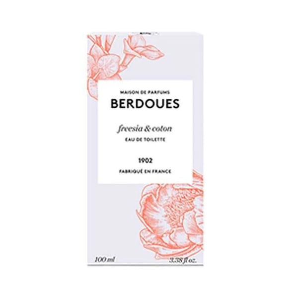 Berdoues 1902 Eau de Toilette Freesia &amp; Coton 100ml