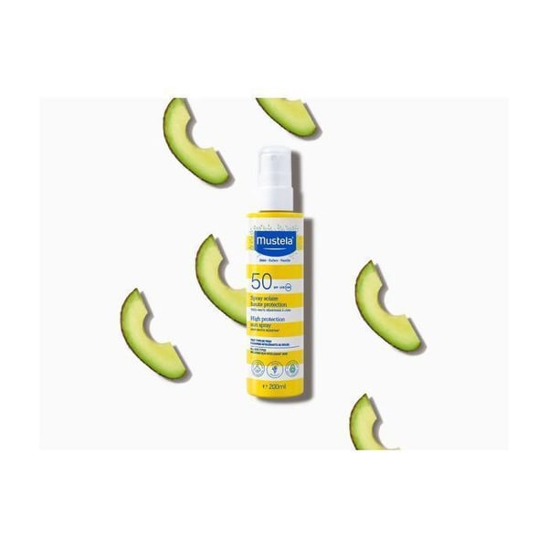 Mustela Solskyddsspray Högt Skydd Spf50 200 ml