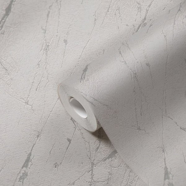 Non-woven tapeter - grå - stenimitation - Mönstrade tapeter - Elements II - A.S Création