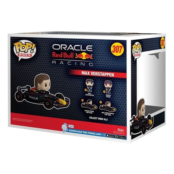 Figur - Funko - Pop! Ride 307 - Max Verstappen - Red Bull - 10cm - Vinyl