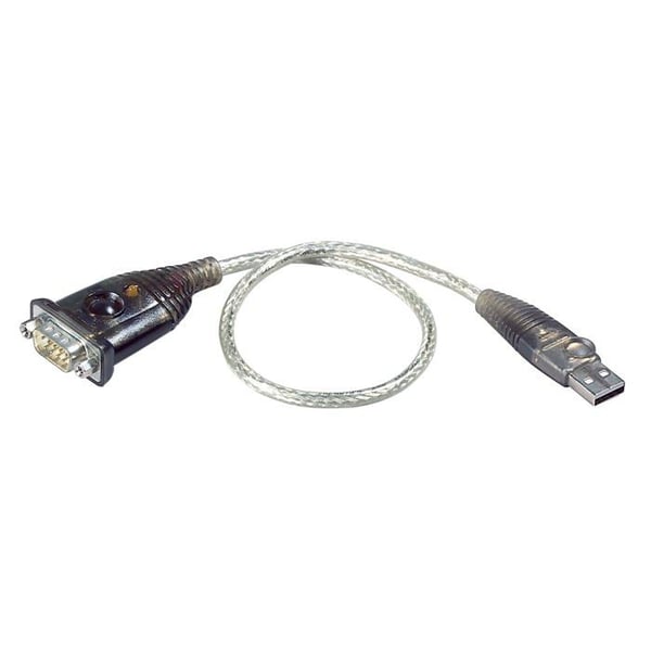 USB RS-232 Adapter - ATEN - UC232A - Sølv - 2 Porte - Kompatibel med PC