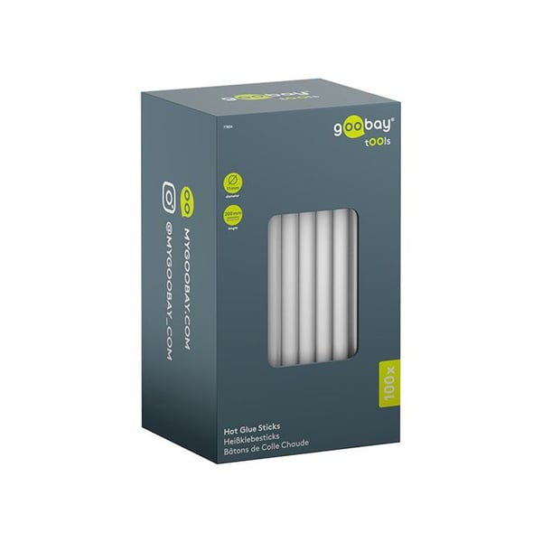 GOOBAY 100-pack limstänger för limpistol 11 mm GOOBAY 100-pack limstänger för limpistol 11 mm