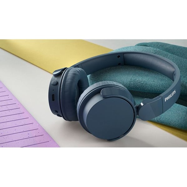 Bluetooth-hörlurar - PHILIPS - TAH4209 - Öronkåpor - Platt vikbara - Samtalshantering