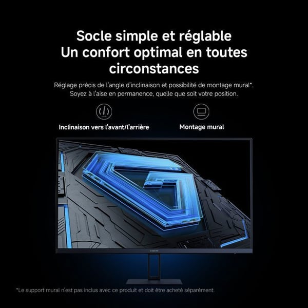 PC Gamer Skärm - XIAOMI - G27i - 27" - FHD - IPS - 165Hz - 1ms