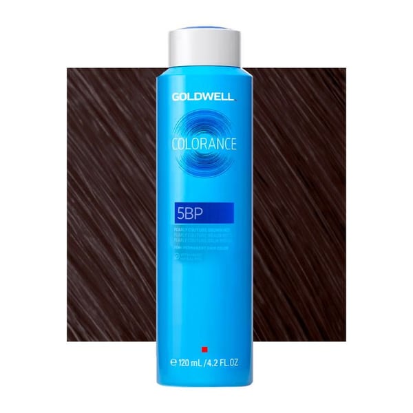 5BP Mörk marmor sybarit couture Goldwell Colorance Cool browns kan 120ml