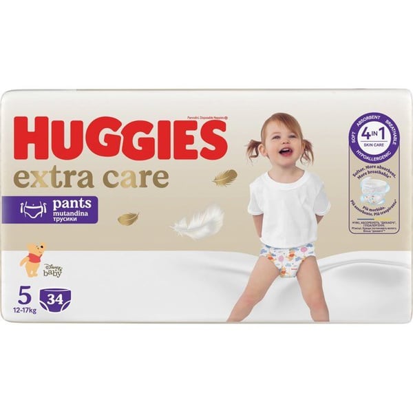 Pantalong HUGGIES Extra Care stl. 5 (34 st)