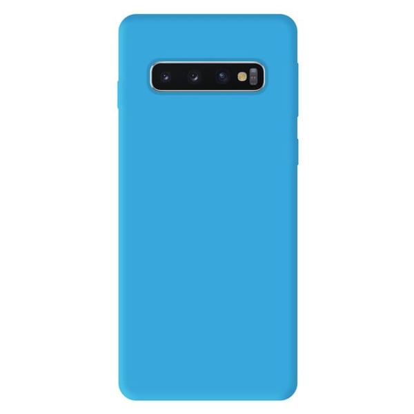 Blå silikonöverdrag - Kompatibel med Samsung Galaxy S10 5G