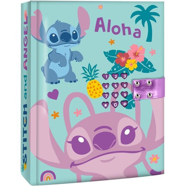 Agenda hemlig - KIDS LICENSING - STITCH - Med kod - Från 5 år