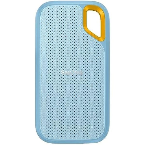 SanDisk 2TB Extreme Portable SSD - Upp till 1050MB/s - USB-C, USB 3.2 Gen 2 - Extern Solid State Drive - SDSSDE61-2T00-G25B