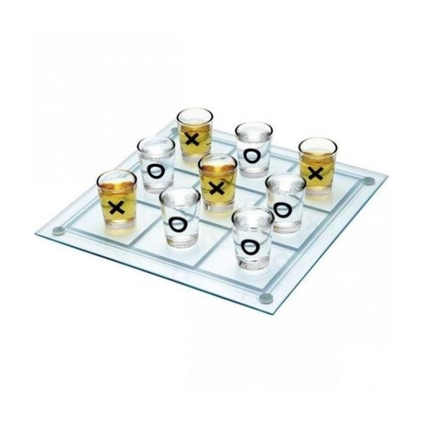 Drickspel - Drickspel med prickar - 1 glasbricka - 9 shotglas - För vuxna