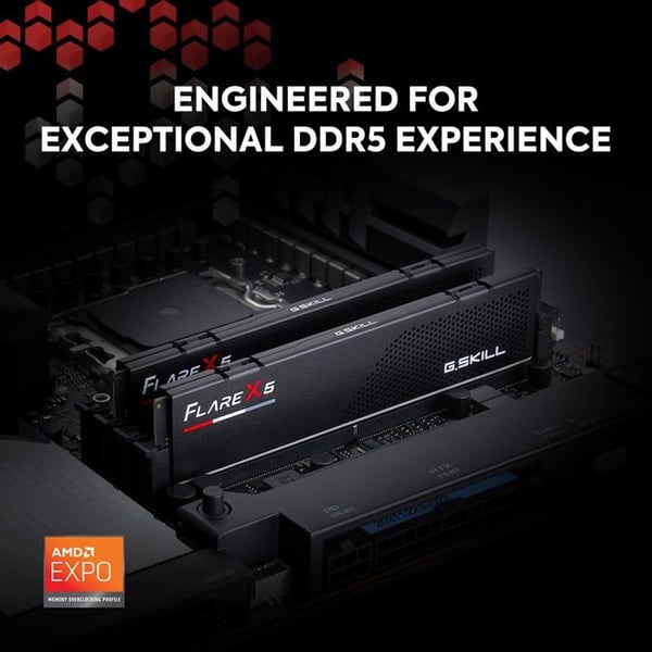 RAM DDR5 - G.Skill - Flare X5 - 32 GB - 6000 MHz - CL32 - Dual Channel