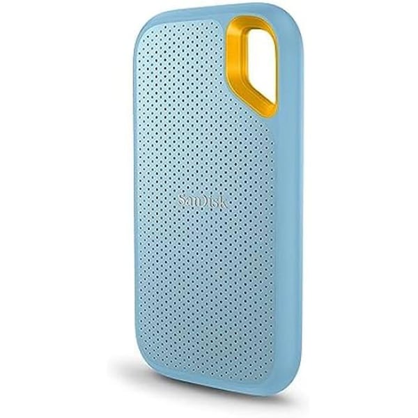 SanDisk 2TB Extreme Portable SSD - Upp till 1050MB/s - USB-C, USB 3.2 Gen 2 - Extern Solid State Drive - SDSSDE61-2T00-G25B