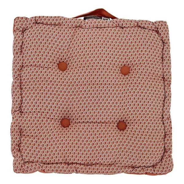 "Otto" golvkudde 40 x 40 x 8 cm Atmosphéra - Terracotta