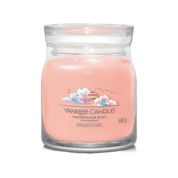 CANDELA GIARA MEDIUM SIGNATUR VATTENFÄRGAD HIMMEL YANKEE CANDLE
