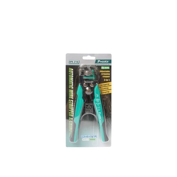Automatisk avmantlings- och crimptång, professionell kit 8PK-371D