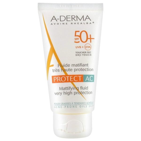 Aderma Protect AC Fluide Matifiant Mycket Hög Skydd SPF50+ 40ml