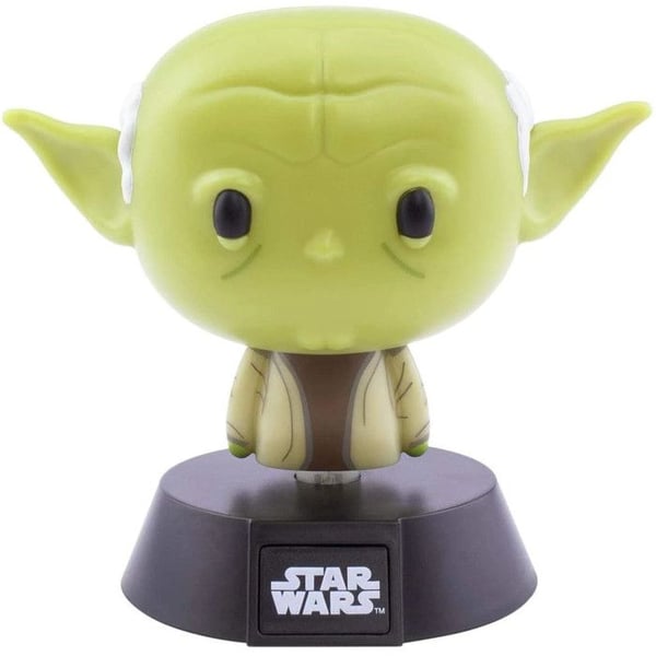 Lampa - Star Wars - Yoda - Grön - PVC - 80 x 90 x 120 mm- USED