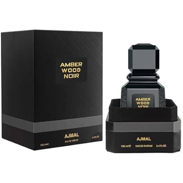 Eau de Parfum - AJMAL - Amber Wood Noir - 100 ml - Unisex - Träig Eau de Parfum - AJMAL - Amber Wood Noir - 100 ml - Unisex - Träig