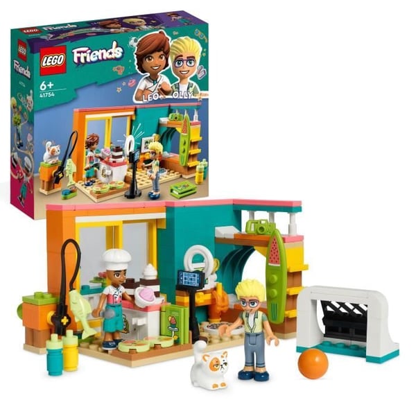 LEGO® Friends 41754 Leos rum, leksak på bageriet, med minidocka