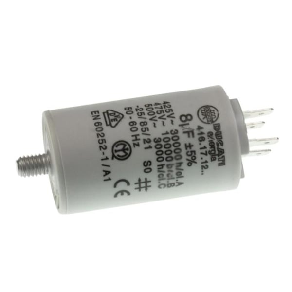 Kondensator 8mf CBB65A-1 Torktumlare 00330506020B, 49052987 HAIER