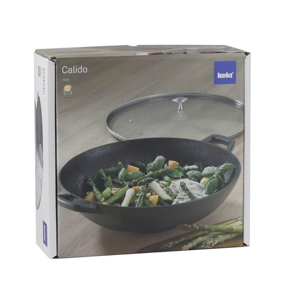 Wok Calido noir 4L - Kela
