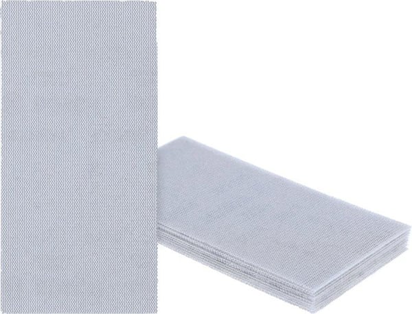 Slipande ark - Bosch - 50 stycken - 93 x 186 mm - G 80 - Förbättrad dammutsugning