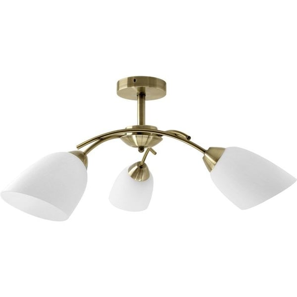Taklampa - ACTIVEJET - NIKITA - 3x40W E27 - Metall och glas - Ø70 cm