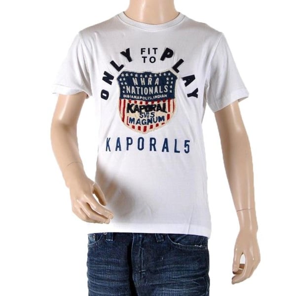 T-shirt Kaporal 5 Palma - Vit