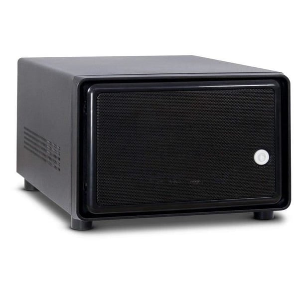 PC-chassi SFF - Inter-Tech - SC-2100 - Svart - Mini-ITX - 2 interna fack - 1 fläkt 60 mm